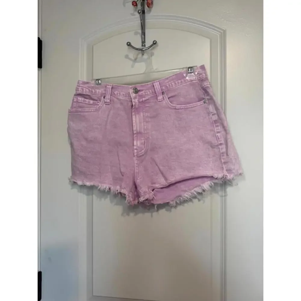 Juicy Couture - Cutoff Lilac Denim Shorts